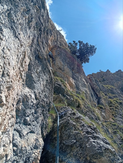 [Catinaccio - Dirupi di Larsec - Pala di Sócorda - Via La torre]